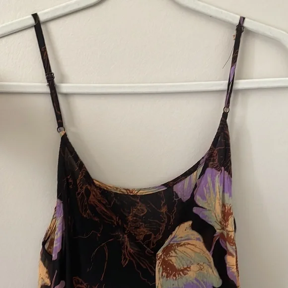 Free People Intimately Make You Move Floral Maxi Slip - Picture 10 of 12